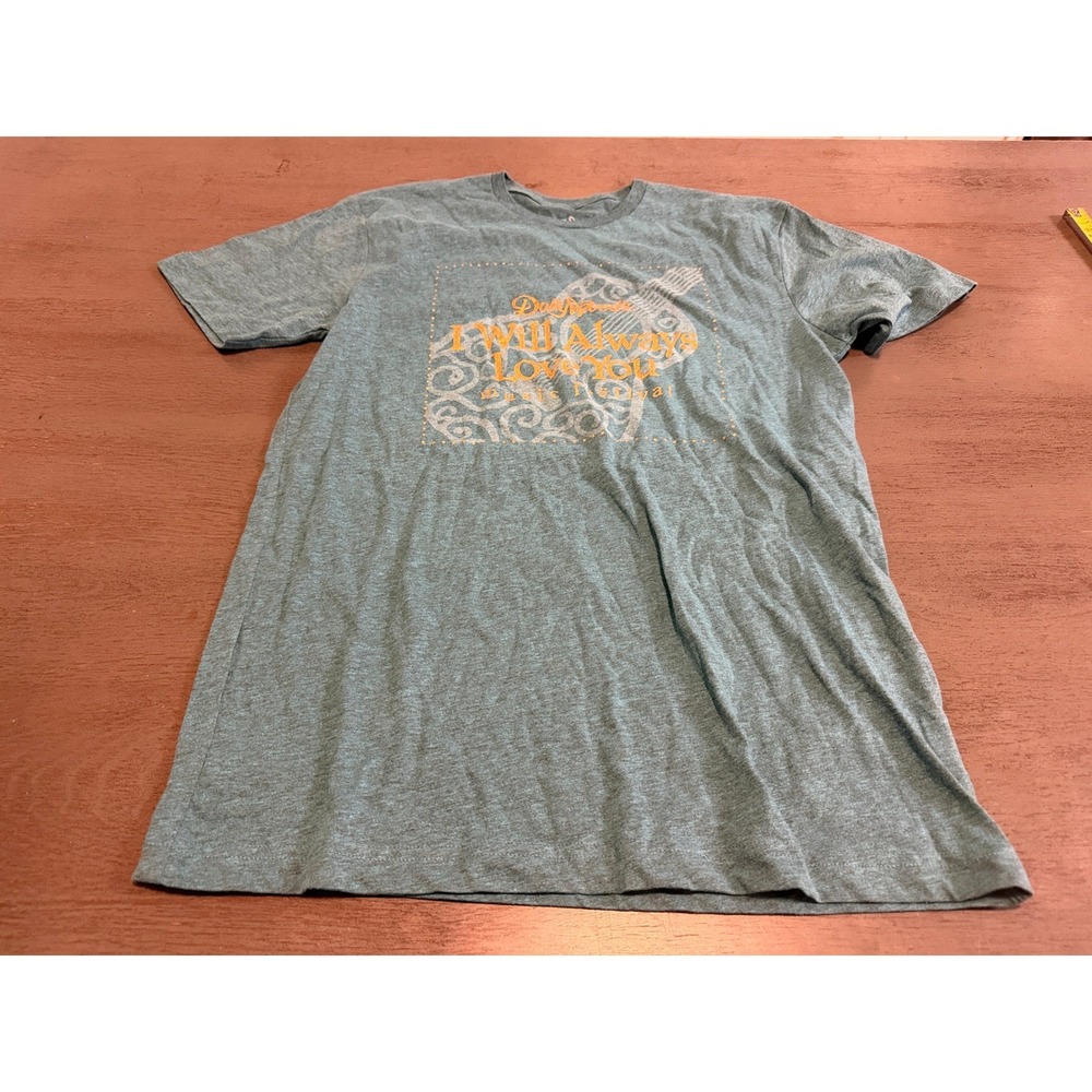 Dollywood I Will Always Love You Music Festival Graphic T-Shirt Teal Green Med